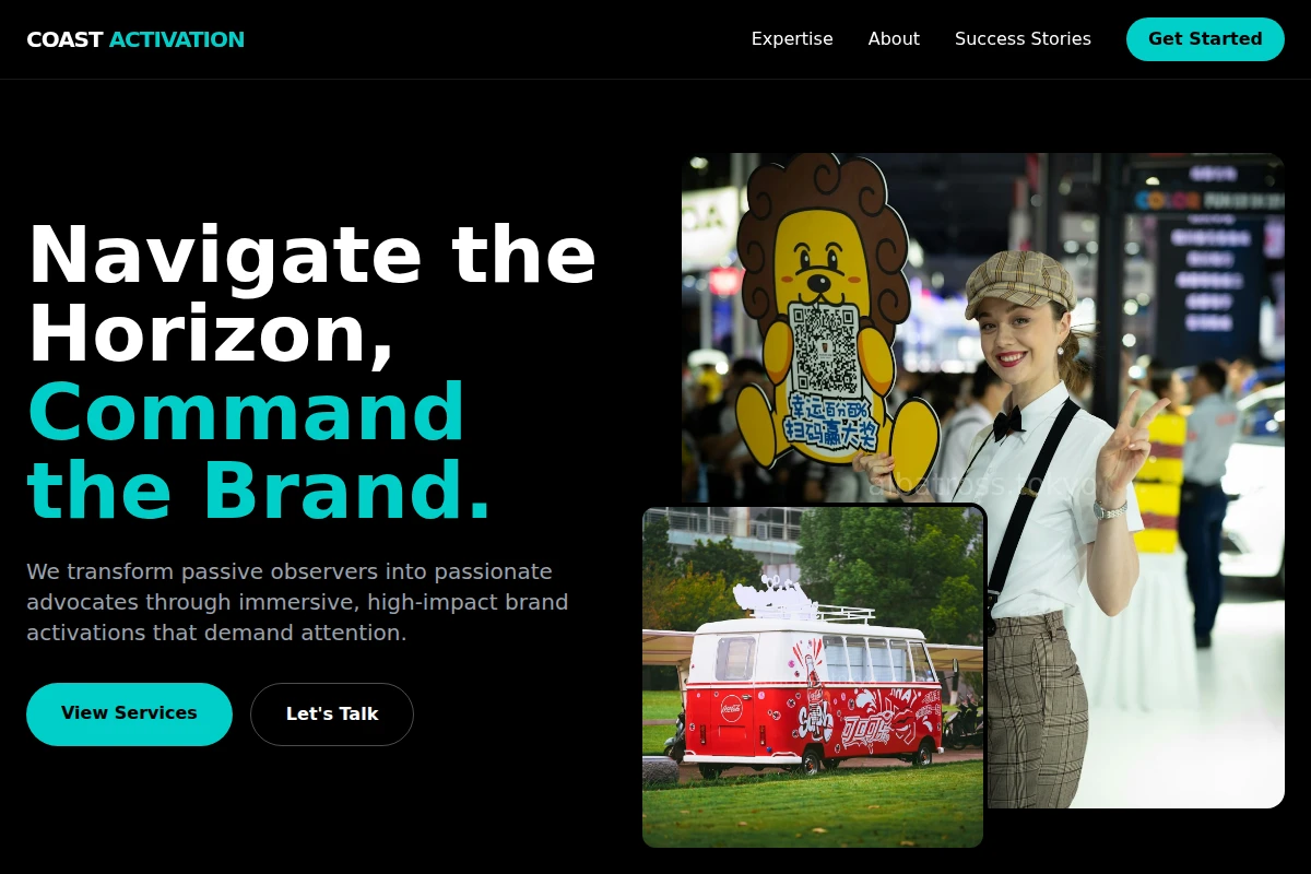 Coast Brand Activation