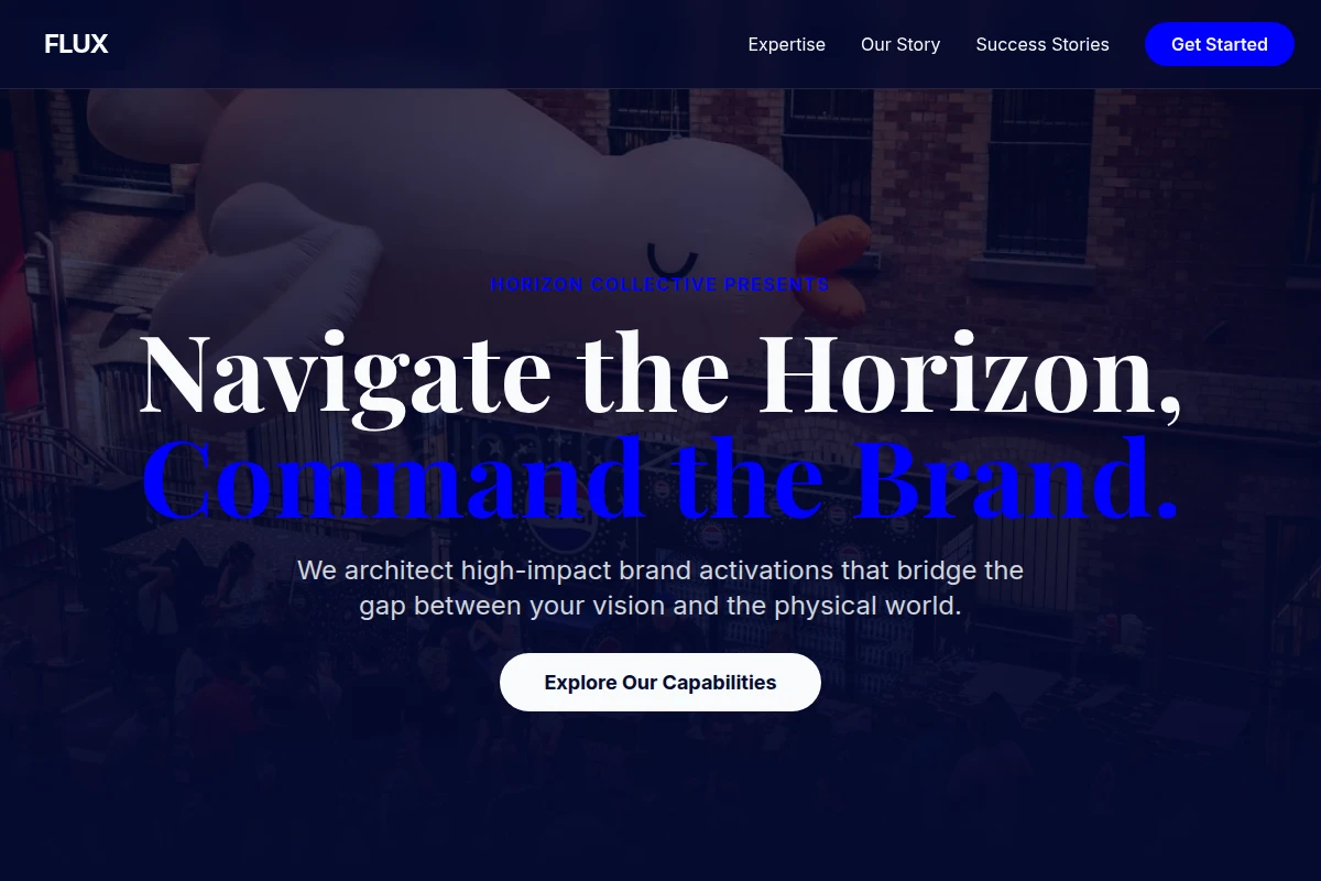 Flux Brand Activation