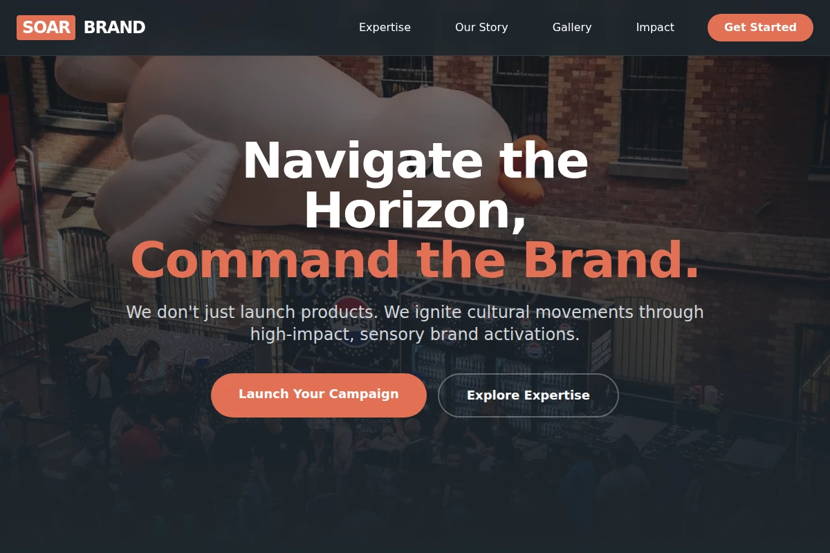 Soar Brand Activation