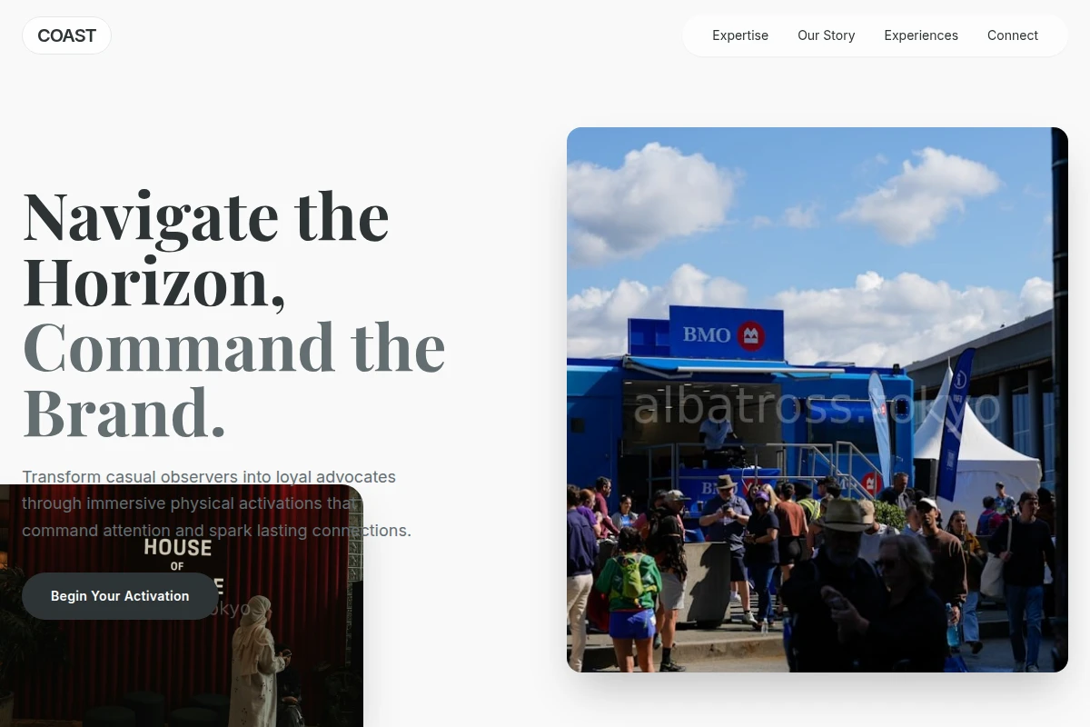 Coast Brand Activation