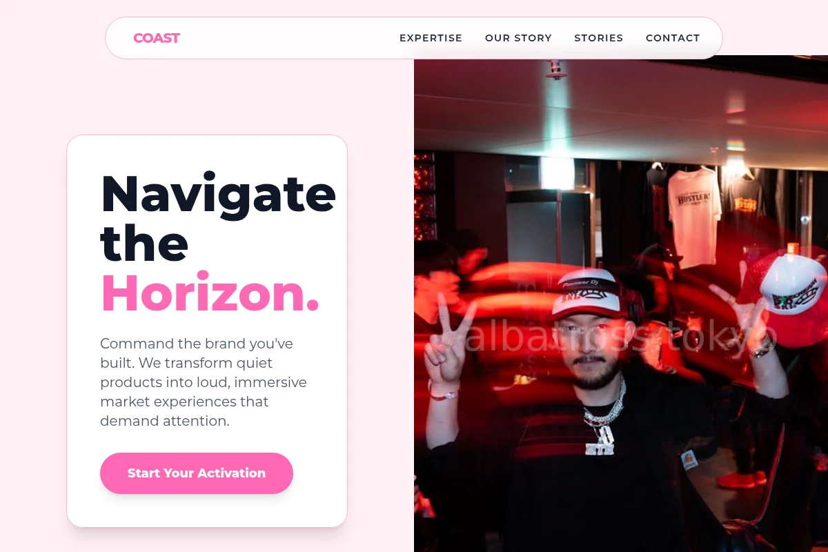Coast Brand Activation