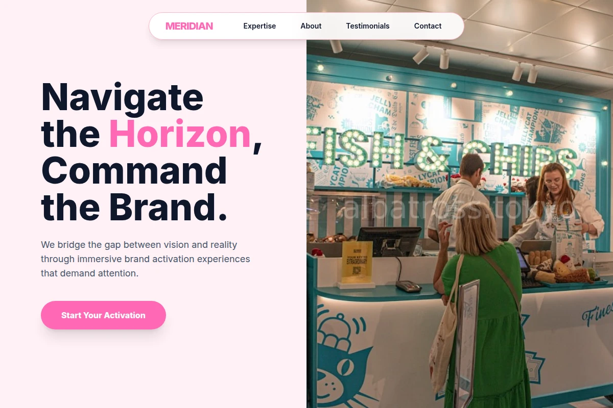 Meridian Brand Activation