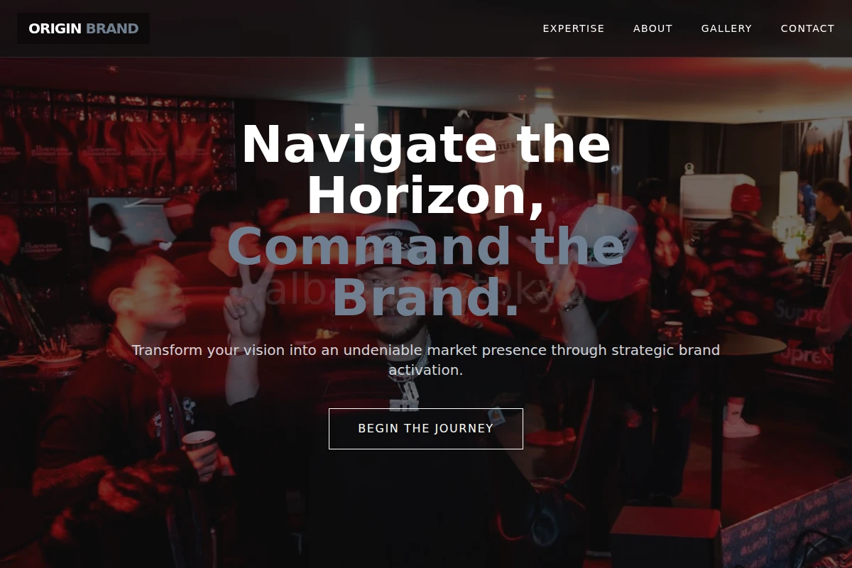 Origin Brand Activation